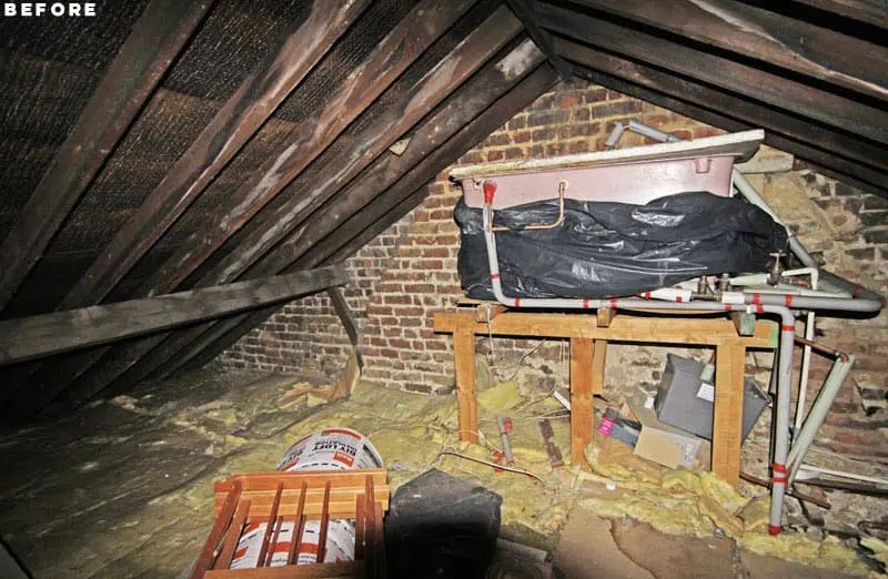 Before London loft conversion